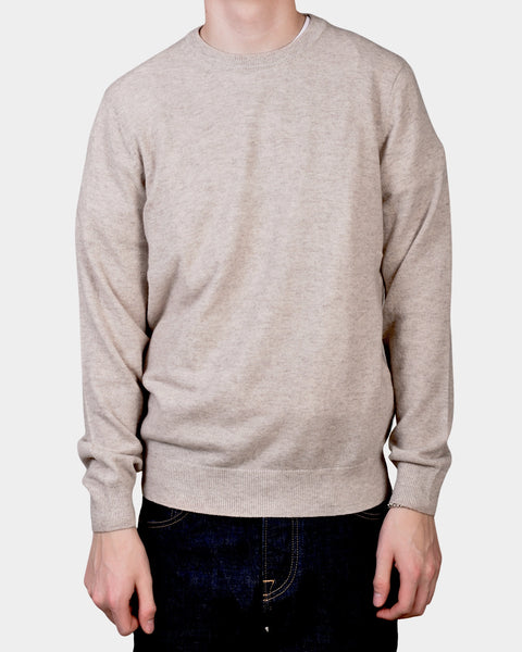 Crewneck 12 GG Cash Blend - Beige - MagliaStudio - Knitwear