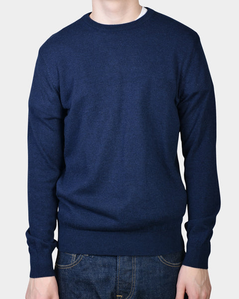 Crewneck 12 GG Cash Blend - Denim - MagliaStudio - Knitwear