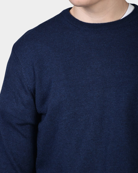 Crewneck 12 GG Cash Blend - Denim - MagliaStudio - Knitwear
