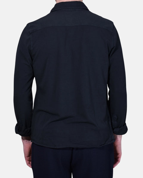 Jersey Stretch Shirt - Black - MagliaStudio - Skjortor