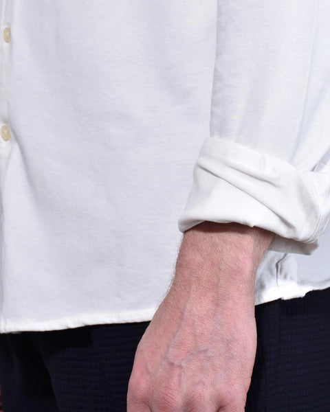 Jersey Stretch Shirt - Ecru - MagliaStudio - Skjortor