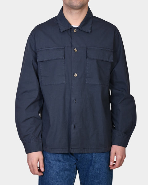 Overshirt Cotton - Navy - MagliaStudio - Skjortor