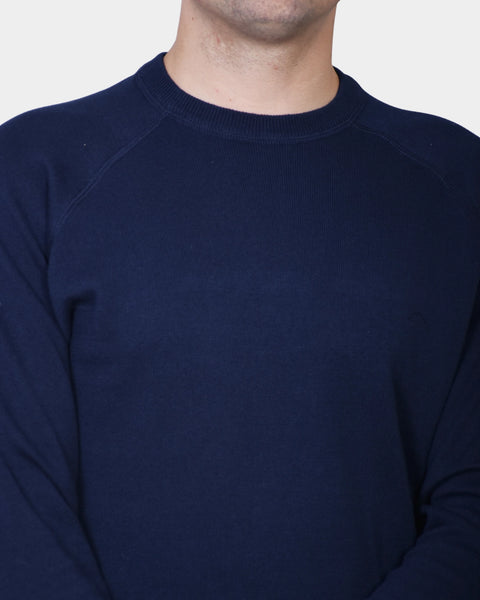 Raglan Cotton Knit - Blue - MagliaStudio - Knitwear