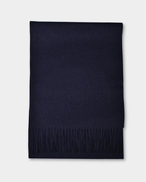 Scarf Lambswool - Navy - MagliaStudio - Halsdukar