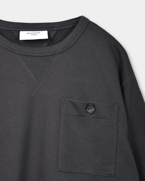 Sweater Pocket - Grey - MagliaStudio - Sweatshirt