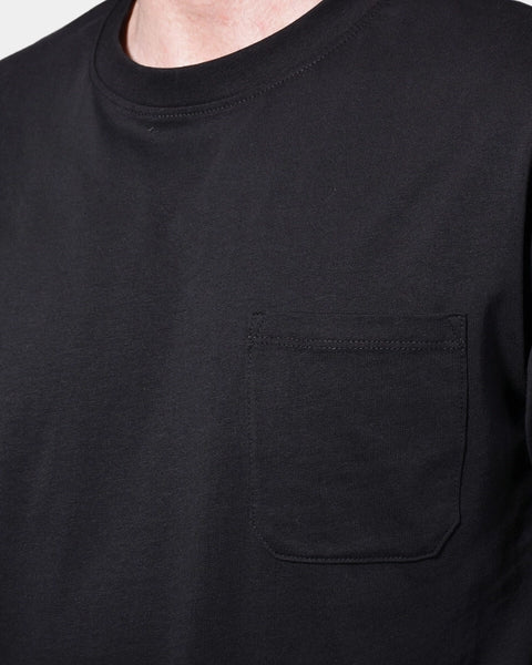 T-shirt Oversize Pocket - Black - MagliaStudio - T-Shirt