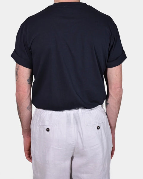 T-shirt Oversize Pocket - Navy - MagliaStudio - T-Shirt
