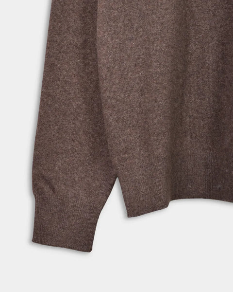 Crewneck 12 GG Cash Blend - Brown - MagliaStudio - Knitwear
