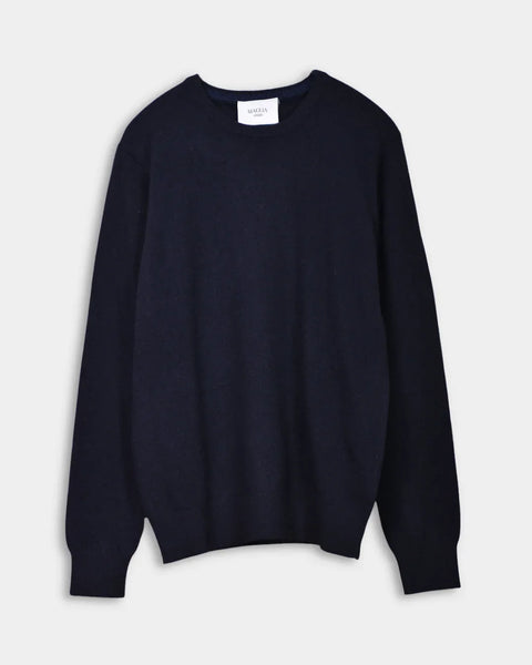 Crewneck 12 GG Cash Blend - Navy - MagliaStudio - Knitwear