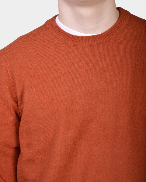 Crewneck 12 GG Lambswool - Orange - MagliaStudio - Knitwear