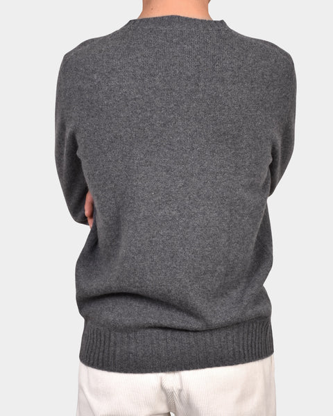 Crew Neck 70/30 Wool/Cashmere - Grey - MagliaStudio - Knitwear