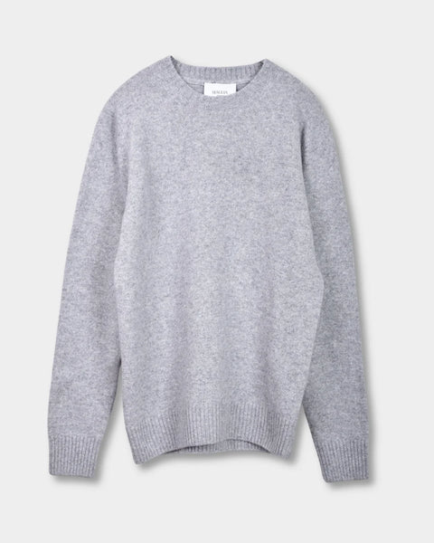 Crewneck Lambswool 7 GG - Grey - MagliaStudio - Knitwear