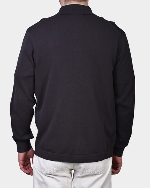 New Knitted Overshirt Pocket - Brown - MagliaStudio - Knitwear