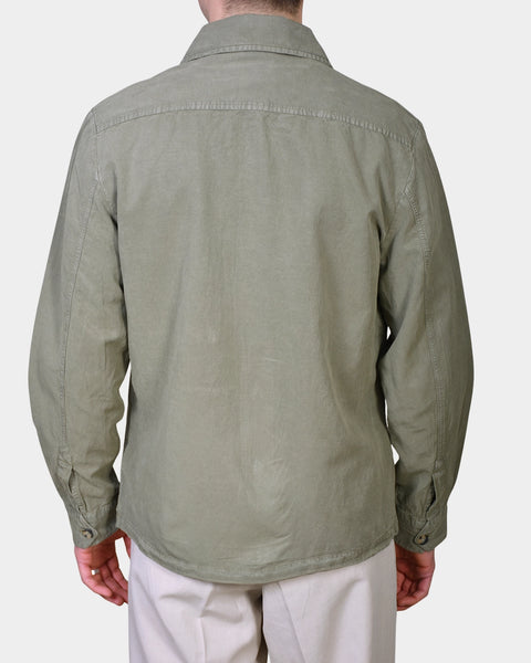 OVERSHIRT COTTON LYOCELL - Green - MagliaStudio - Skjortor
