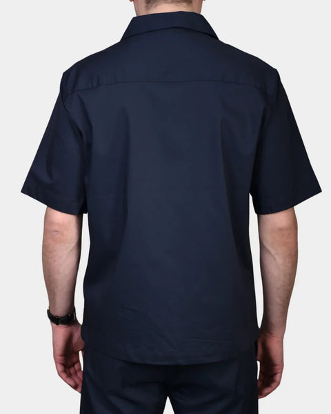 Overshirt Short Sleeve - Navy - MagliaStudio - Skjortor