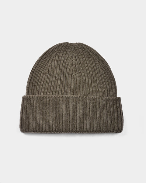 Beanie Double Turn Up 90/10 - Green - MagliaStudio - Mössor