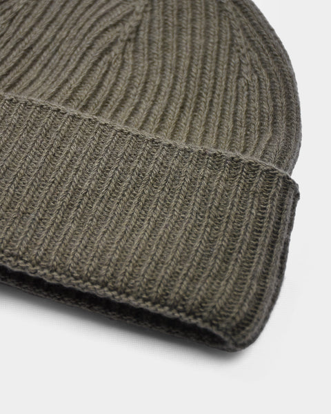 Beanie Double Turn Up 90/10 - Green - MagliaStudio - Mössor