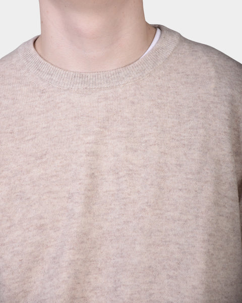 Crewneck 12 GG Cash Blend - Beige - MagliaStudio - Knitwear