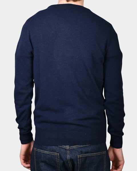 Crewneck 12 GG Lambswool - Navy - MagliaStudio - Knitwear