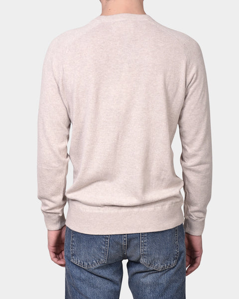 Crewneck Raglan Merino Cashmere - Sand - MagliaStudio - Knitwear