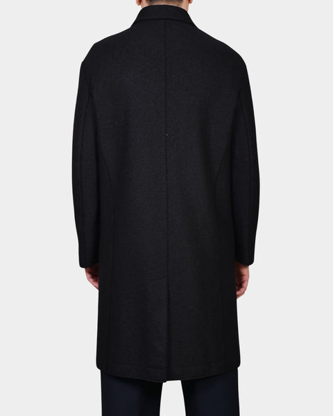 Mac Coat Boiled Wool - Black - MagliaStudio - Rockar