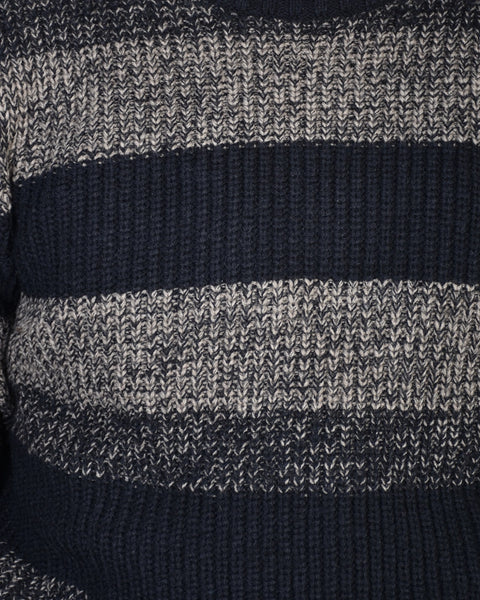 Crewneck 5 GG - Navy - MagliaStudio - Knitwear