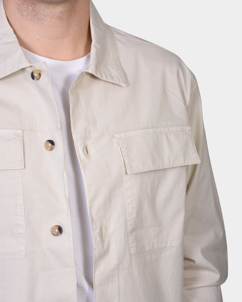 Overshirt Cotton - Beige - MagliaStudio - Skjortor