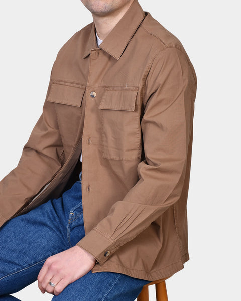 Overshirt Cotton - Brown - MagliaStudio - Skjortor