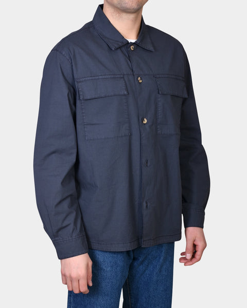 Overshirt Cotton - Navy - MagliaStudio - Skjortor