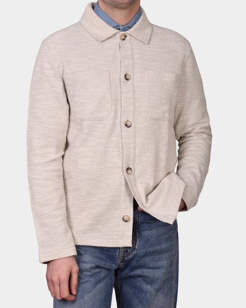 Overshirt Fullbutton - Ecru - MagliaStudio - Skjortor