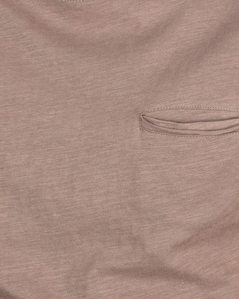 Pocket Tee Slub - Beige - MagliaStudio - T-Shirt