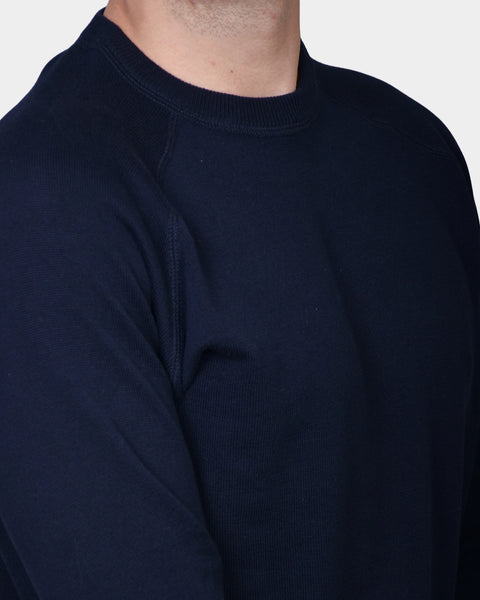 Raglan Cotton Knit - Navy - MagliaStudio - Knitwear