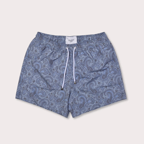 Swim Trunks - Paisley Blue - MagliaStudio - Shorts