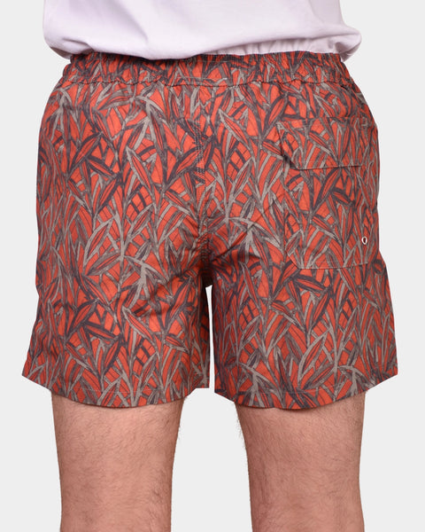 Swim Trunks Plant - Orange - MagliaStudio - Shorts