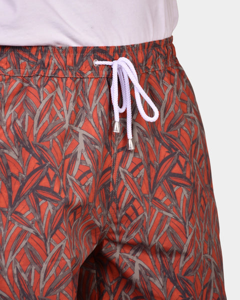 Swim Trunks Plant - Orange - MagliaStudio - Shorts