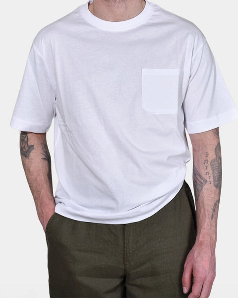 T-shirt Oversize Pocket - White - MagliaStudio - T-Shirt
