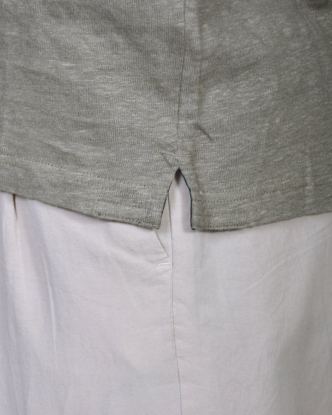 T-shirt Linen Jersey - Green - MagliaStudio - T-Shirt